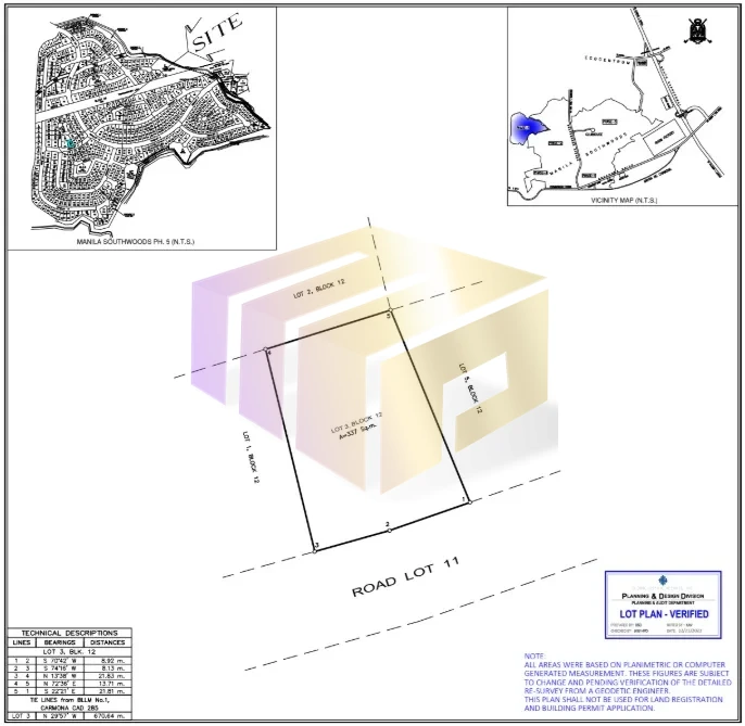 RESIDENTIAL LOT AT MANILA SOUTHWOODS RESIDENTIAL ESTATES 5 (02) FOR SALE image 5